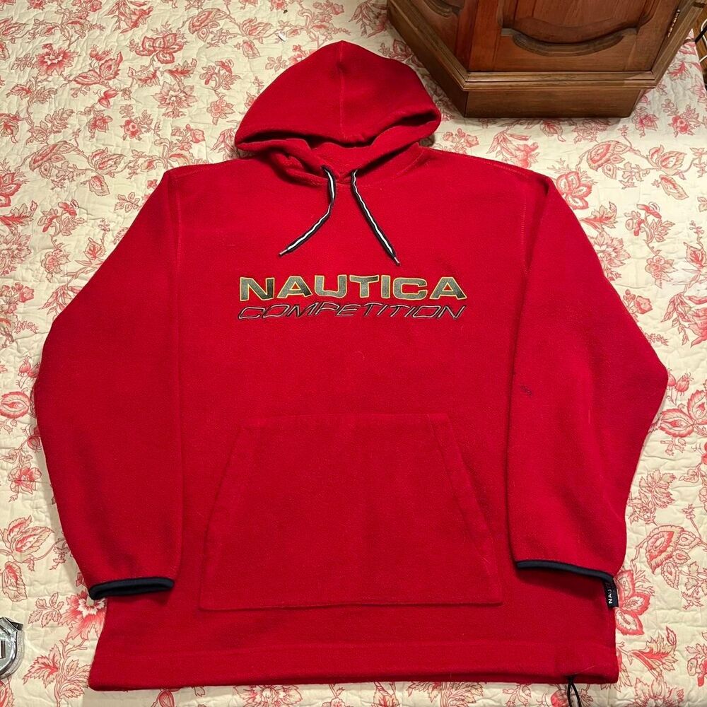 Nautica Men's Red Hoodie
